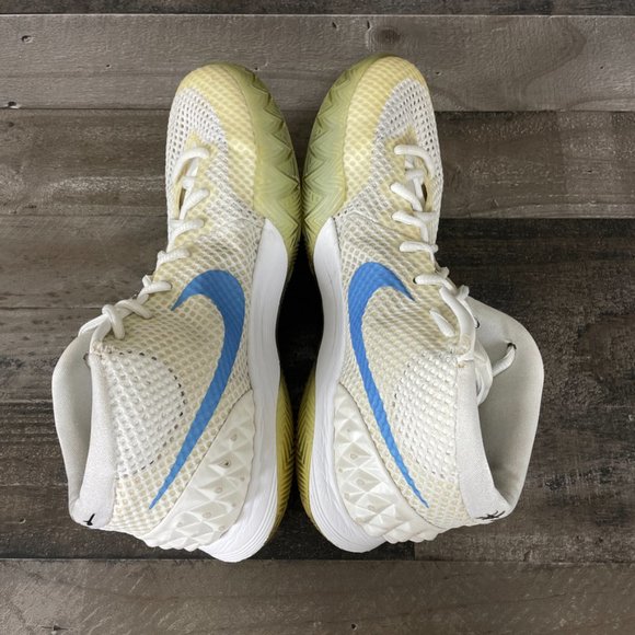 Nike Kyrie 1 iD White & Blue Basketball Shoes 747423-991 - Picture 5 of 12